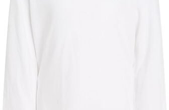 Tommy Hilfiger Bambino Maglietta Maniche Lunghe Basic, Bianco (Bright White), 4 Anni