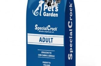 Pets Garden Special Crock Adult, Crocchette con Carne per Cani mantenimento, 20 kg, Prodotto Italiano