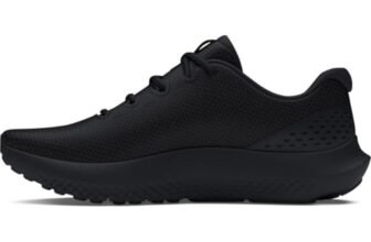 Under Armour Ua Charged Surge 4, Scarpa da corsa Uomo, Nero, 44 EU