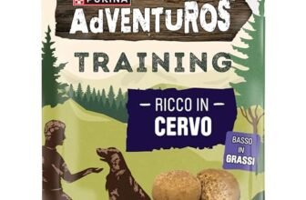 PURINA ADVENTUROS Training Stanck per Cani Adulti con Cervo 6 Confezioni da 115g