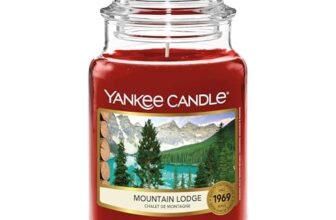 Yankee Candle Candela profumata | Candela in giara grande della Rifugio di Montagna | Candele a lunga combustione: fino a 150 ore | Regali perfetti per le donne