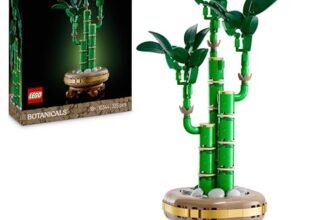 LEGO Botanique 10344 Le bambou de la chance – Plante artificielle et décoration intérieure