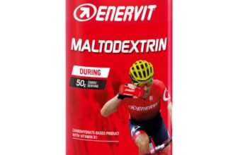 Enervit, Maltodextrine, Integratore Energetico con 99,9% di Maltodestrine, Insapore, 50g di Carboidrati a Porzione, Per Sforzi di Lunga Durata, Elevata Digeribilità, VeganOk, Barattolo da 450g