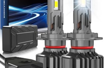 KOHYIER Lampadina LED H7, 40000LM 180W 800% Ultra Luminosa, 6500K Bianco 12V 24V Plug & Play Lampadine H7 LED, Confezione da 2