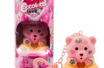 Coccolotti Love & Tell Miele Orsetto interattivo, Colore Bicolore, 7 cm, CCL15100