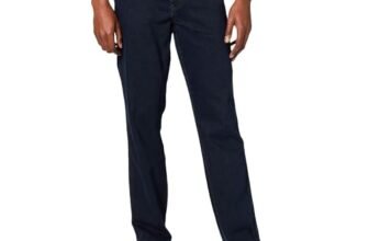 Wrangler Texas, Jeans Uomo, Blue Black, 42W / 36L