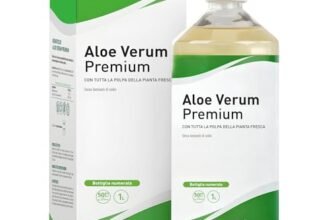 Plameca Aloe Verum Premium – Aloe Vera da Bere – Con tutta la polpa della pianta fresca – Non pastorizzato – 1000 ml per 20 Giorni