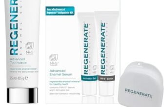 Regenerate Enamel Science Kit Completo per Cura Smalto Dentale, Dentifricio Avanzato, Siero NR-5™ e 1 Set di Mascherine, Rigenera i Minerali dello Smalto, Protezione Carie, Ripristina il Bianco, Menta