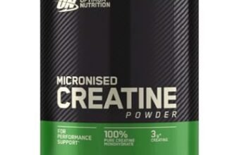 Optimum Nutrition Creatina Micronizzata in Polvere, Senza Aroma, 634g, 186 Porzioni