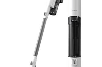 Tineco Pure ONE Station 5 Plus Aspirapolvere Senza Filo con Stazione di Svuotamento da 2,5L, Svuotamento Automatico & Pulizia Automatica, Potenza di Aspirazione 175AW
