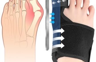 Viexpand Alluce Valgo Correttore, Tutore Separatori Per Piedi, Regolabile Correttore Dei Piedi, Divaricare e Allungare Le Dita, Giorno e Notte, Per Donna Uomo Proteggi Rilassare Dita(Diritto)