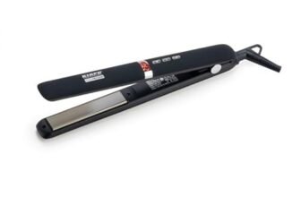 Kiepe Professional Homeprecision Styler Piastra per capelli professionale con display digitale e placca in titanio. Colore nero
