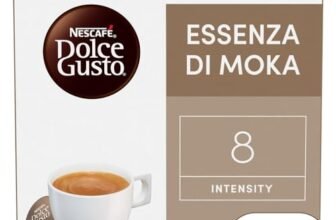 NESCAFÉ DOLCE GUSTO Espresso Essenza di Moka Caffè, 6 Confezioni da 16 Capsule (96 Capsule Compatibili Nescafé Dolce Gusto)
