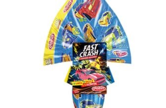 Dolfin Fast Crash Uovo di Pasqua Cioccolato al Latte con Sorpresa 220g