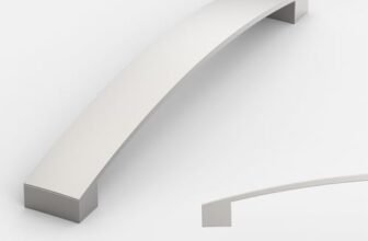 Amerdeco 10 pezzi Maniglie per Mobili Nichel Satinato da Cucina Distanza fori 160mm Maniglie cucina armadietti in maniglie cucina per maniglie cassetti UK0021