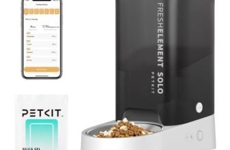 PETKIT Distributore Automatico Cibo Gatti, 3L Distributore Automatico Cibo Cani,2.4G WiFi,1-10 Pasti,1-15 Giorni,Ciotola in Acciaio Inox 304,Tecnologia Fresh Lock
