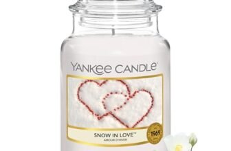 Yankee Candle Candela profumata in giara grande | Amore invernale | Durata Fino a 150 Ore | Regali perfetti per le donne