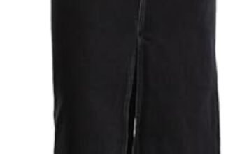 G-STAR Viktoria Long Skirt, Gonna Donna, Nero (Worn in Black Obsidian D24385-d772-g756), 26W