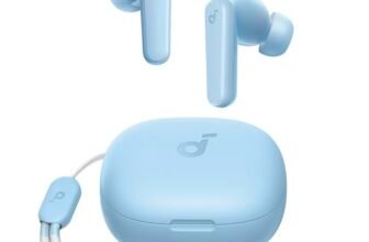 Soundcore by Anker P20i Auricolari True Wireless, Driver 10mm Bassi Potenti, 2 Mic con Riduzione Rumore AI per Chiamate Chiare, 30 Ore Riproduzione, 22 EQ, IPX5, Bluetooth 5.3, Controllo via App