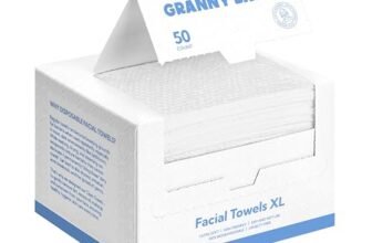 GRANNY SAYS Asciugamano usa e getta per il viso, asciugamani per il viso morbidi extra spessi, asciugamani monouso, asciugamani usa e getta post parto, salviette struccanti, salviette per viso