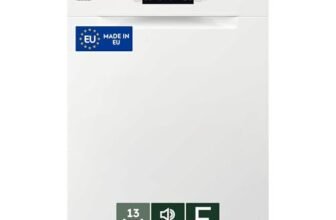 Electrolux Lavastoviglie Libera Installazione ESA47200SW, 60 Cm, 13 Coperti, Tecnologia AirDry 300, Lavaggio Rapido, AutoSense, Cestello QuickLift, Programma MachineCare, Bianco, Classe E