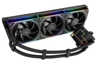 Thermalright TR Core Matrix 360 ARGB Black V2 – Raffreddatore liquido CPU AIO con 3 ventole modulari, velocità pompa dell’acqua 2800 giri/min, per AM4/AM5, Intel LGA1150/1151/1200/1700/1851