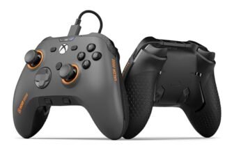 SCUF VALOR PRO Controller Xbox a Prestazioni Cablate – Paddle Posteriori Personalizzabili, Grilletti Istantanei, Pulsanti a Effetto Hall, Xbox Series X|S, Xbox One, Windows PC – Grigio Acciaio
