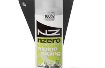NZERO │ Sciolina liquida Biologica per Lo Sci Alpino | Adatta a Tutte Le Condizioni di Neve | di Origine vegetale | Sostenibile ed Ecologica | 100 ml