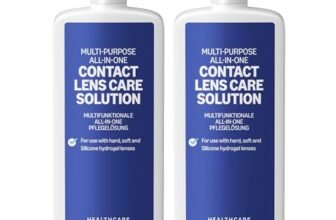 Healthcare by Amazon Soluzione per lenti a contatto all-in-one 2 x 250 ml (In precedenza un marchio Amazon Basic Care, stesso prodotto)