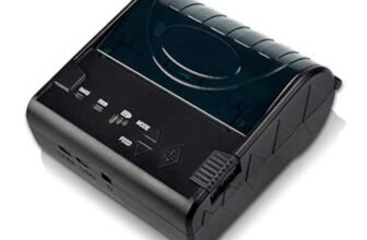 NETUM 80mm Stampante Termica Wireless Bluetooth per Ricevute, POS USB mini da Vendita al Dettaglio al Ristorante Compatibile con Android/iOS/PC/Windows/Linux NT-8003 (Stampante Bluetooth 80mm)