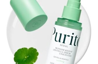 PURITO Centella Unscented Serum, Korean Centella, for All Skin Types, Ampoule, Soothing, Calming, Facial Serum for face, Vegan & Cruelty-Free, Korean Skin Care, 60ml