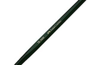FABER-CASTELL 139400 – Matita a mina mobile TK 9400, spessore mina: 2 mm, grado di durezza: HB, colore del fusto: verde