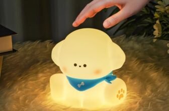 Lampada Touch bambino 3 Livelli Luce Notturna Silicone Timer 30 Minuti