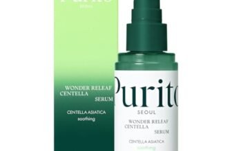 PURITO Centella Serum, Korean Centella, for All Skin Types, Ampoule, Soothing, Calming, Facial Serum for face, Vegan & Cruelty-Free, Korean Skin Care, 60ml 2fl.oz
