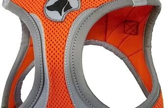 Croci C5081165 – Pettorina Riflettente Per Cani, Multicolore (Arancio), XS, 1 Pezzo