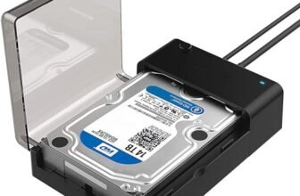 SABRENT Docking Station SSD Hard Disk Esterno HDD 2.5 o 3.5 pollici, USB 3.2 Gen 1 a SATA [Supporta UASP] (EC-DFLT)