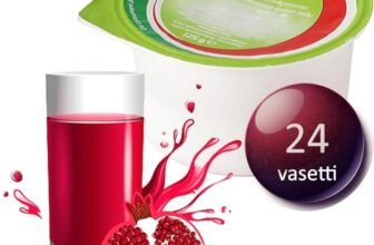 AM Gel Cup Acquagel Granatina con edulcorante – Acqua Gelificata pronta all’uso 24 vasetti da 125g