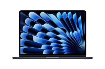 Apple 2024 MacBook Air 13″ Portatile con chip M3: display Liquid Retina da 13,6″, 24GB di memoria unificata, 512GB di archiviazione SSD, CPU 8-core e GPU 10-core. Mezzanotte