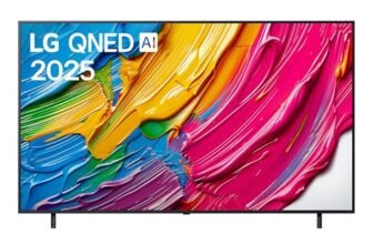 LG QNED AI QNED80 TV 75 pollici, Smart TV 4K, Processore α7 Gen8, Dynamic QNED Color, Design Super Slim, webOS con AI e telecomando puntatore AI, Gaming con VRR 4K@60Hz, 75QNED80A6A 2025