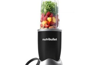 Nutribullet Pro 900, Frullatore Elettrico, Tritatutto, Frullatore Smoothie, Frullatore Tritatutto Multifunzione, Potenza 900 Watt, NB904B