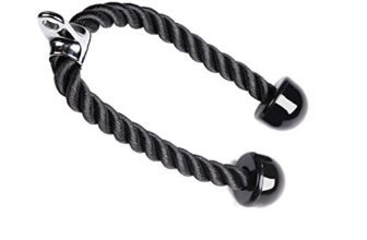 Corda per Tricipiti , Corda da Allenamento per Tricipiti Resistente Tricipiti Push Pull Down Cord Per Fitness In Multipalestra Allenamento Bicipiti, Tricipiti
