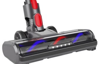 KENVOR Spazzola compatibile con Dyson Aspirapolvere V7, V8, V10, V11, V15, Spazzola di Ricambio per Dyson Accessori con 5 Luci per Pavimenti Duri