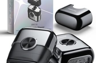 kensen Rasoio Elettrico Barba Wet&Dry Regolabarba Uomo 4D Rasoio Barba 120 Min Utilizzo Rasoio A Lamina Senza Fili 100% Impermeabile Mini Rasoio Elettrico Portatile Ottimo per I Viaggi