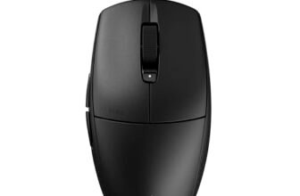 Corsair M55 Mouse da Gioco FPS Leggero e Cablato – 16.000 DPI – Sei Pulsanti Programmabili – Impugnature Laterali Testurizzate – Nero