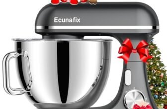 Impastatrice Planetaria offerta, Robot da Cucina 2000W 8L Professionale Multifunzione Mixer Cucina con Gancio per Impastare, Frusta Piatta, Frusta