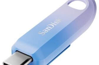 SanDisk Creator USB Type-C Unità Flash 512GB (Per PC, Tablet, Smartphone, USB Type-C, Velocità fino a 400 MB/s, Backup Automatico, Gestione dei File, 3 mesi di Adobe Lightroom inclusi)