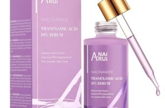 ANAiRUi Siero al 10% di acido tranexamico con acido tranexamico e acido ialuronico niacinamide, agisce sull’iperpigmentazione, uniforma il tono della pelle, 50 ml