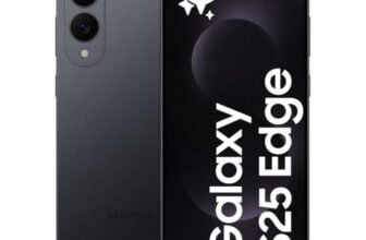 Samsung Galaxy S25 Edge, Smartphone AI, 3 anni di Garanzia del produttore, Display 6.7” QHD+ Dynamic AMOLED 2X, Fotocamera 200MP, RAM 12GB, 512GB, 3.900 mAh, Titanium Jetblack [Versione italiana]