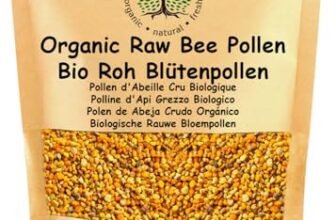 Raw Farm – Granulato di polline di fiori biologico crudo – 1kg – 100% naturale e certificato biologico – Ricco di vitamine, minerali e antiossidanti