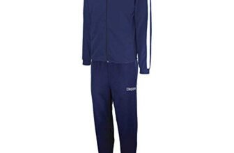 Kappa – Salcito TKS,Tuta da uomo, blu oltremare/bianco, XL